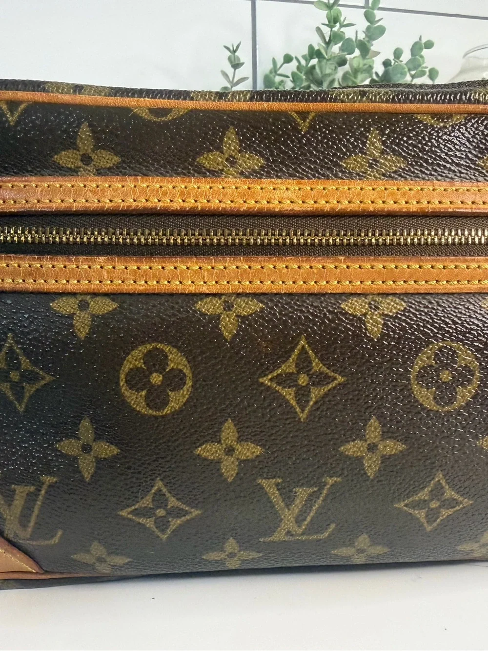 Authentic Louis Vuitton Marley Dragonne Clutch